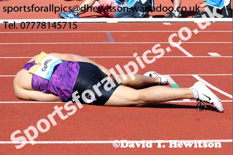 Mens 100 metres final, IAAF Diamond League, Birmingham. Photo: David T. Hewitson/Sports for All Pics